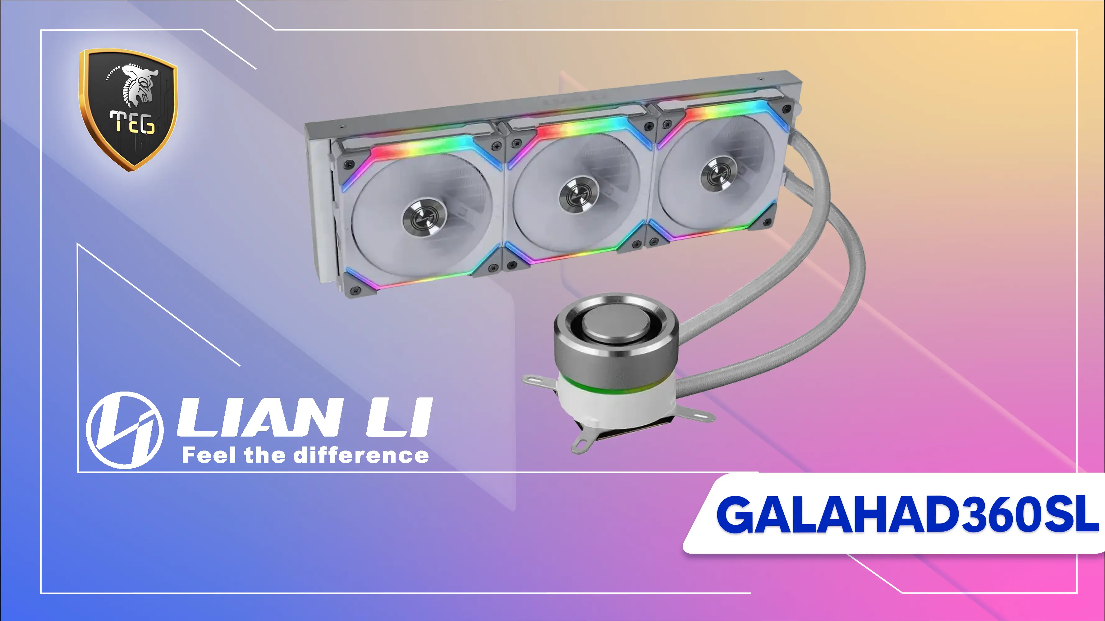 معرفی فن خنک کننده پردازنده لیان لی مدل Galahad 360 SL